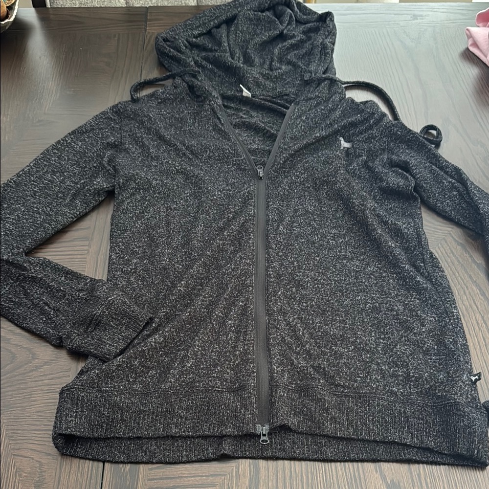 The Black Dog Charcoal Hoodie